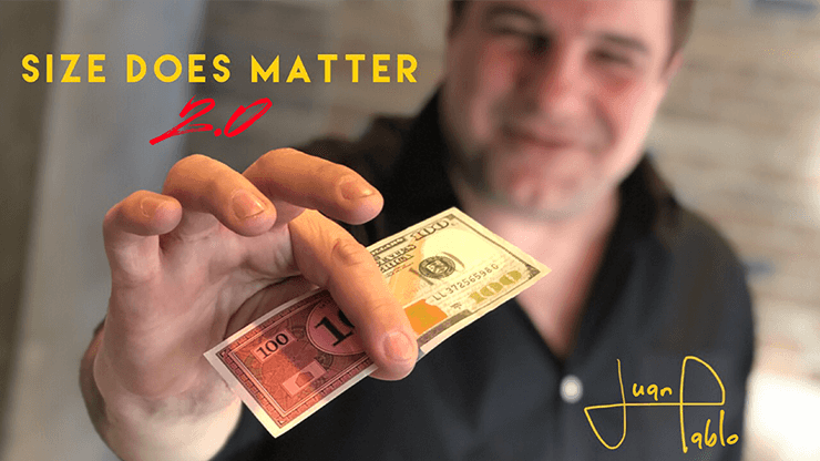 Size Does Matter 2.0 by Juan Pablo Magic (Gimmick Not Included) - Click Image to Close